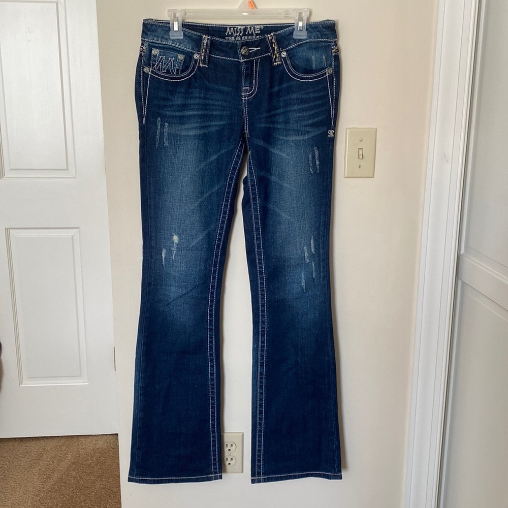 Miss me low rise flare jeans size 27